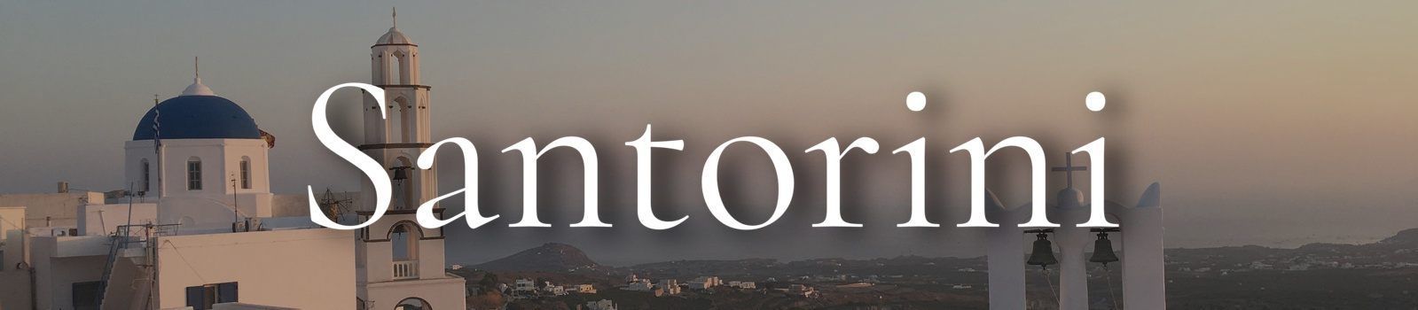 Santorini Banner